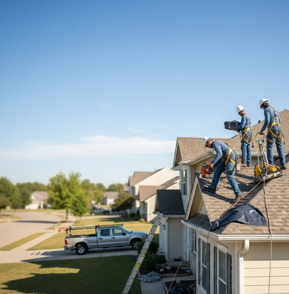 Roof Inspection in Red Rock, TX